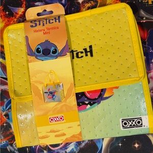 Disney Stitch Hielera Termica Mini small cooler oxxo Mexico exclusive